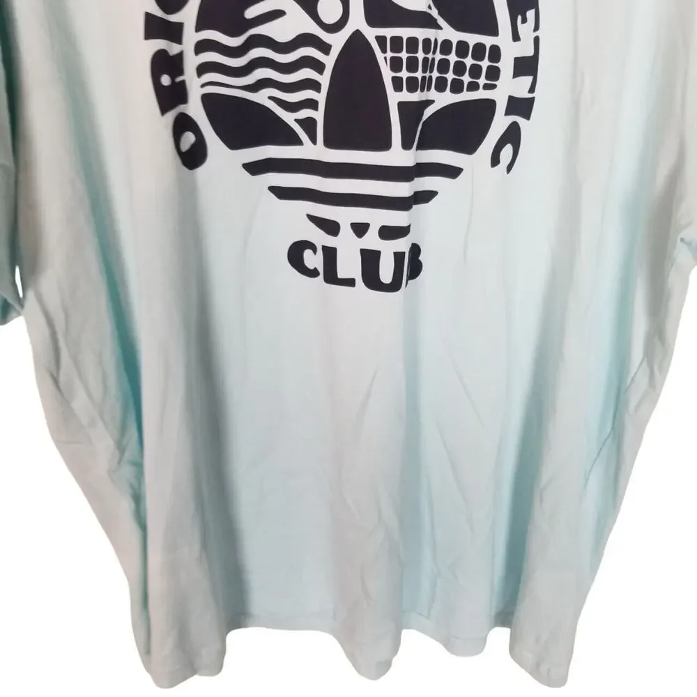 Adidas Originals Mens Crew Neck T-Shirt Sz 2XL Sporty Athletic Activewear Cotton